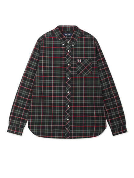 Мужская Рубашка Fred Perry Tartan