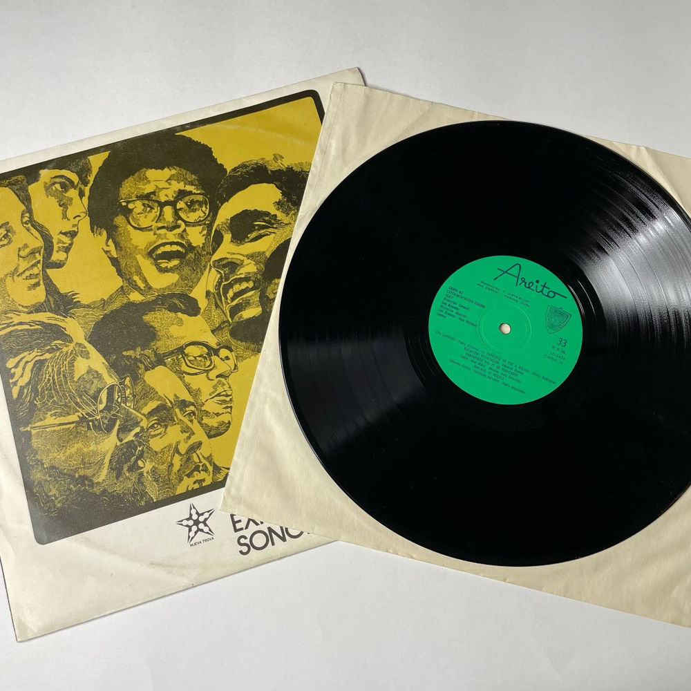 Винтажная виниловая пластинка LP Grupo De Experimentacion Sonora Del ICAIC 2 (Куба Cuba 1974)