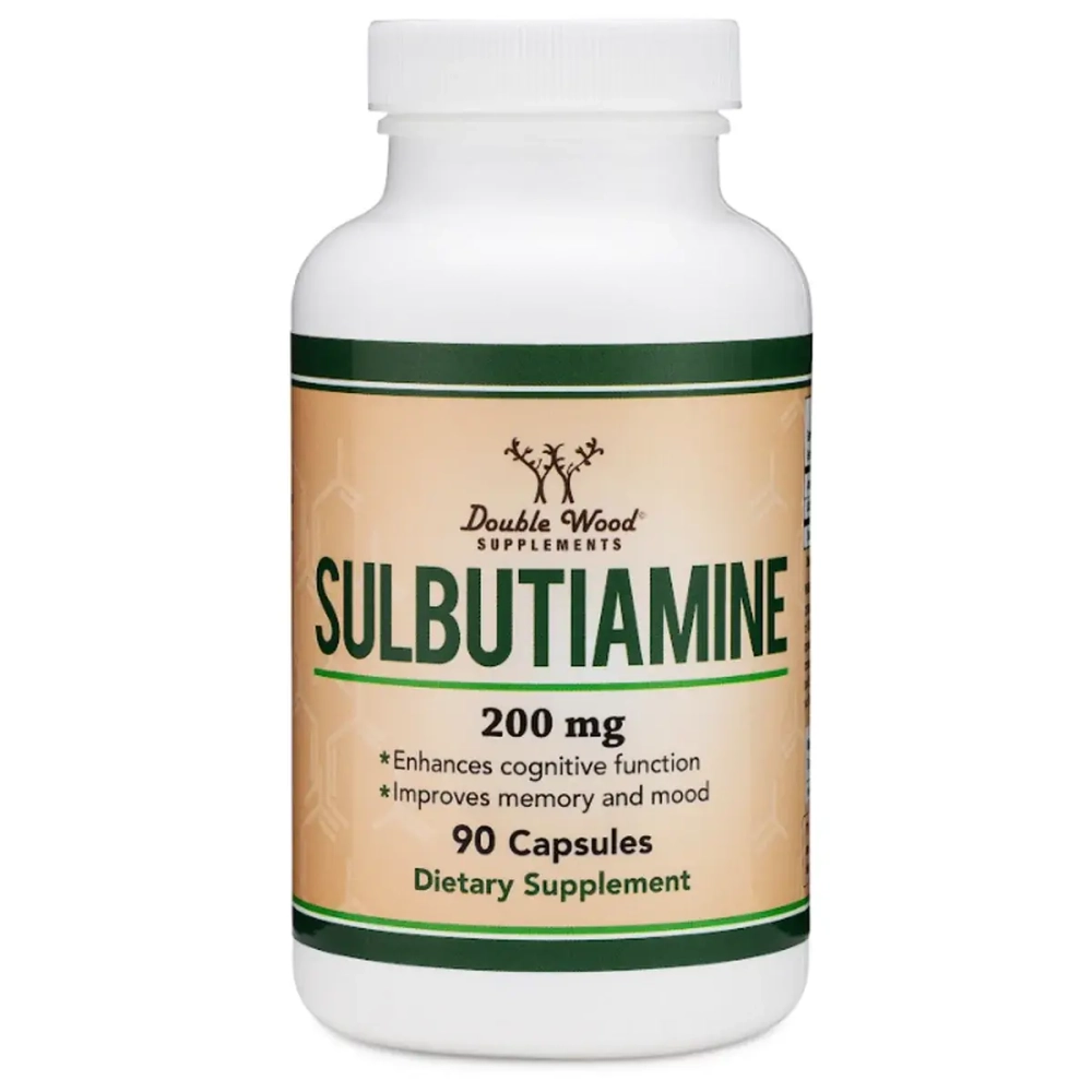 Double Wood Supplements - Sulbutiamine 90 capsules