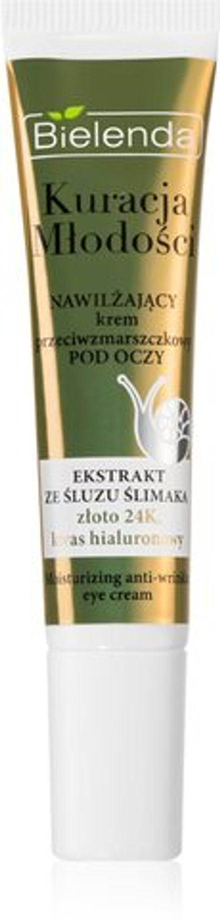 Bielenda Kuracja Młodości - крем против морщин вокруг глаз с увлажняющим эффектом /   15  ml  / GTIN 5902169030940