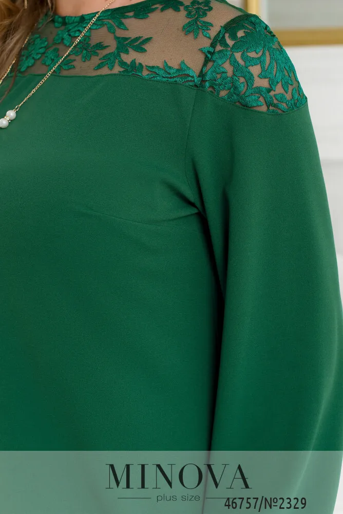 Платье 2329-зеленый Minova