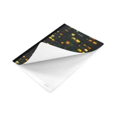 Тетрадь А-4 96л. клетка, сшивка с корешком, обложка картон BRAUBERG