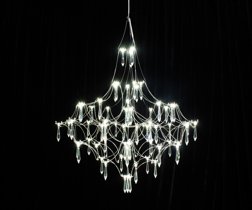 07881-80,02(05-21) Люстра димм. Галанта хром