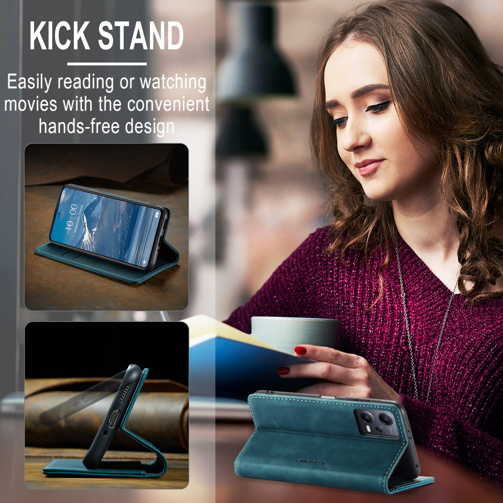 Чехол-книжка CaseMe Matte Xiaomi Redmi Note 12 5G