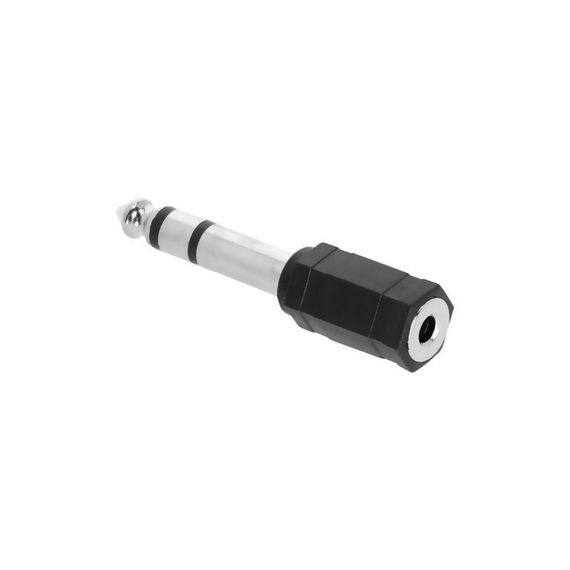 Adam Hall K3AMF3JM3 - адаптер TRS (jack) stereo 3.5 mm (F) - TRS (jack) stereo 6.3 mm (M)