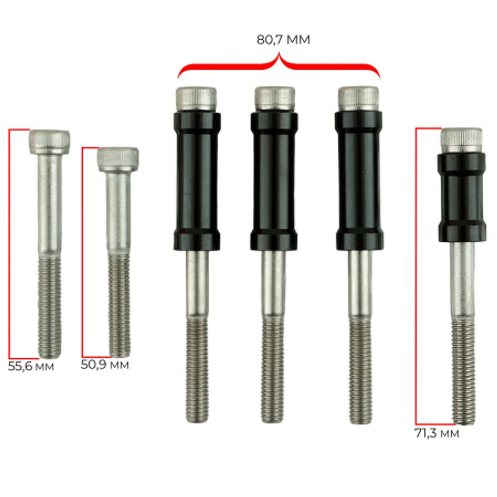 Защита крышек двигателя пластиковая (компл. 2 шт.) OTOM ZS 172FMM (CB250-F)