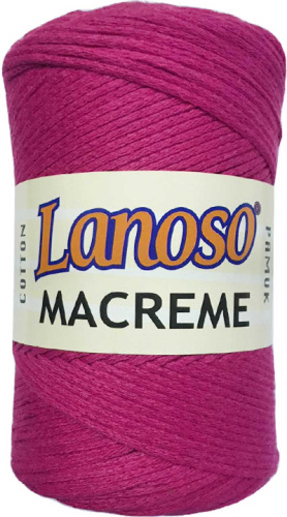 Пряжа Macrame Cotton, 250г, 250м, 85%хлопок, 15%полиэстер (цена за 1 шт)