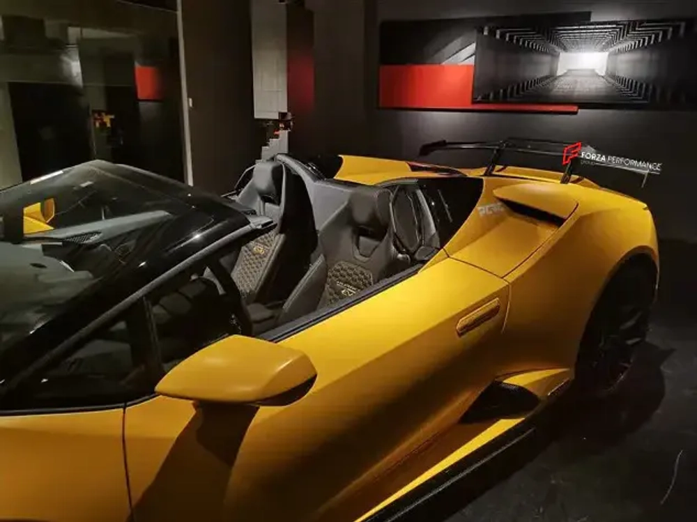 Карбоновый спойлер-крыло для Lamborghini Huracan LP610 Evo Ламборгини Хуракан