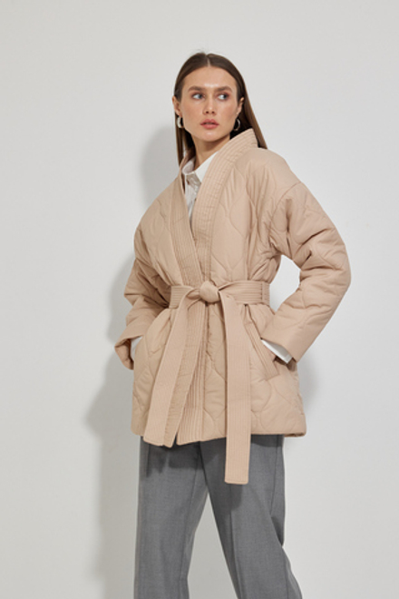 Куртка-кимоно, цвет карамельный