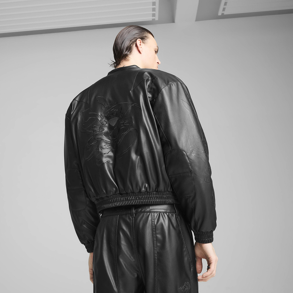 Мужской бомбер PUMA Super Pleather Bomber