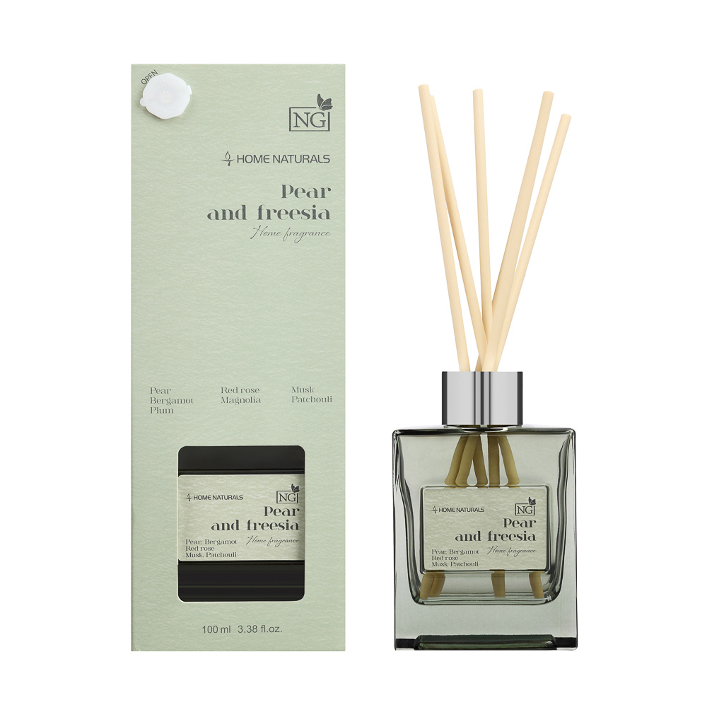 NEW GALAXY Диффузор Home Naturals 100 мл., Pear and freesia