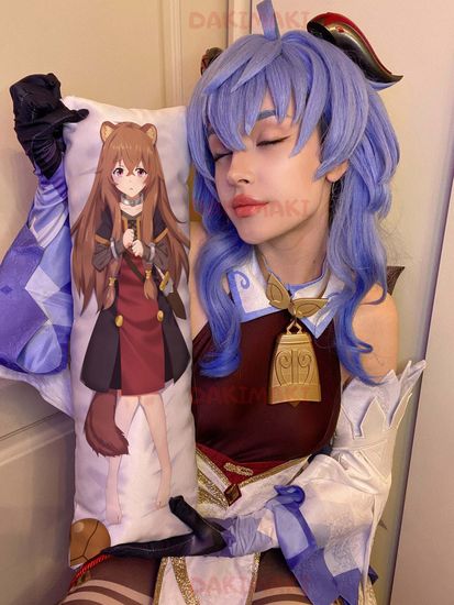 Мини дакимакура Рафталия из Восхождение героя щита арт. M0422, 60х20 см