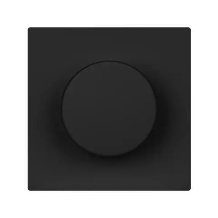 Лицевая панель светорегулятора PNL-NOBE-FB-SFPL-BK (Arlight, Черный оникс) 060261