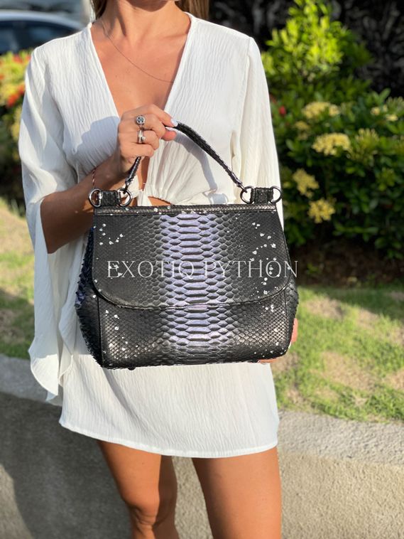 Сумка из кожи питона - BG-496