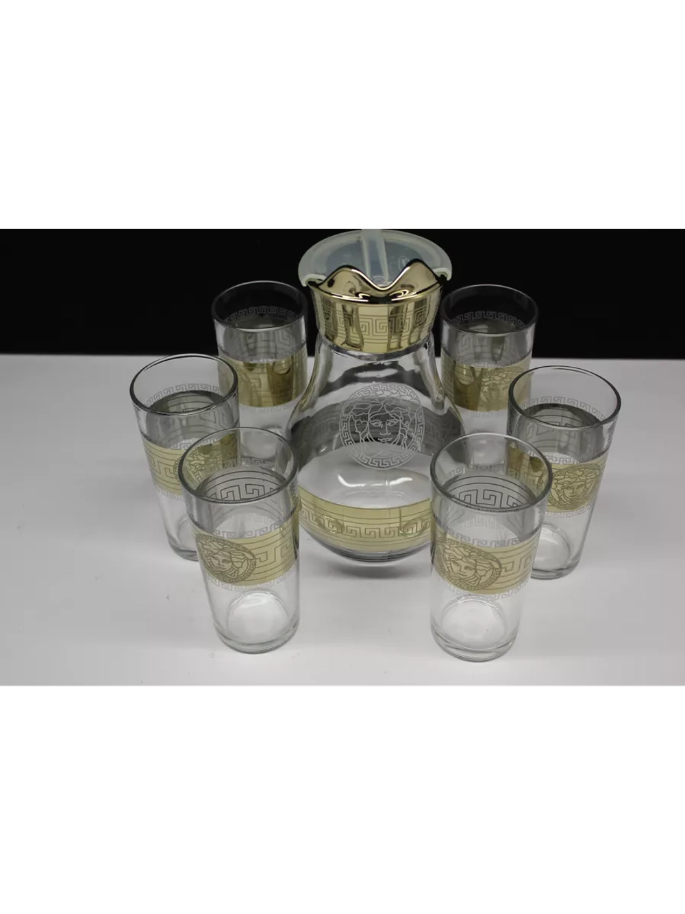 Набор для напитков золотой