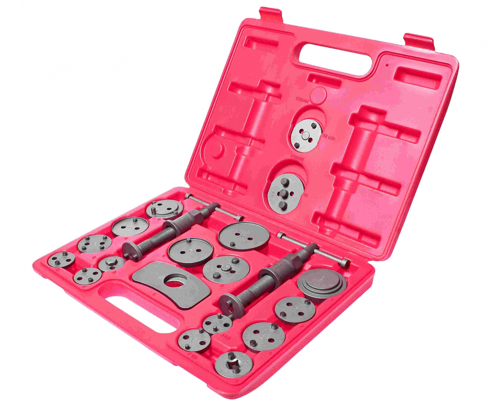 НАБОР JTC-1452A для обслуживания тормозных цилиндров (в кейсе) 21 предмет
