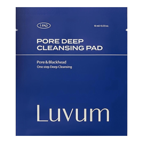 LUVUM Pore Deep Cleansing Pad пэды для глубокого очищения пор (1 шт.)
