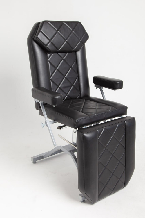 Косметологическое кресло на гидравлике с полным подъемом