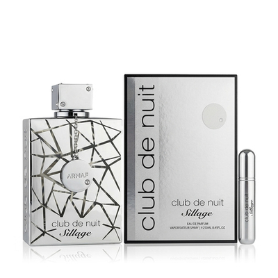 Armaf Club de Nuit Sillage EDP 250 ml + Pocket Spray Refillable 5 ml (unisex) 1 pcs