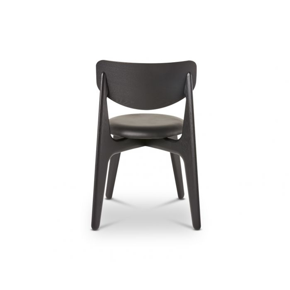 Стул Slab Black Upholstered