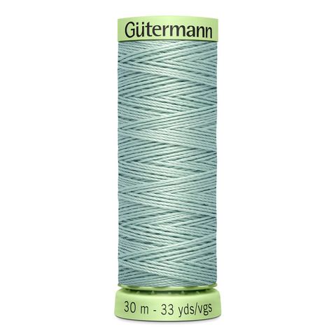 Нить Top Stitch 30/30 м для декоративной отстрочки, Gutermann, 297 бело-мятный