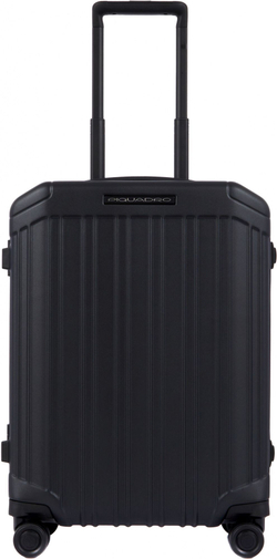 Чемодан Piquadro PQ-LM (BV4425PQLM/NO) 40x55x20см 37л. поликарбонат/натур.кожа черный матов.