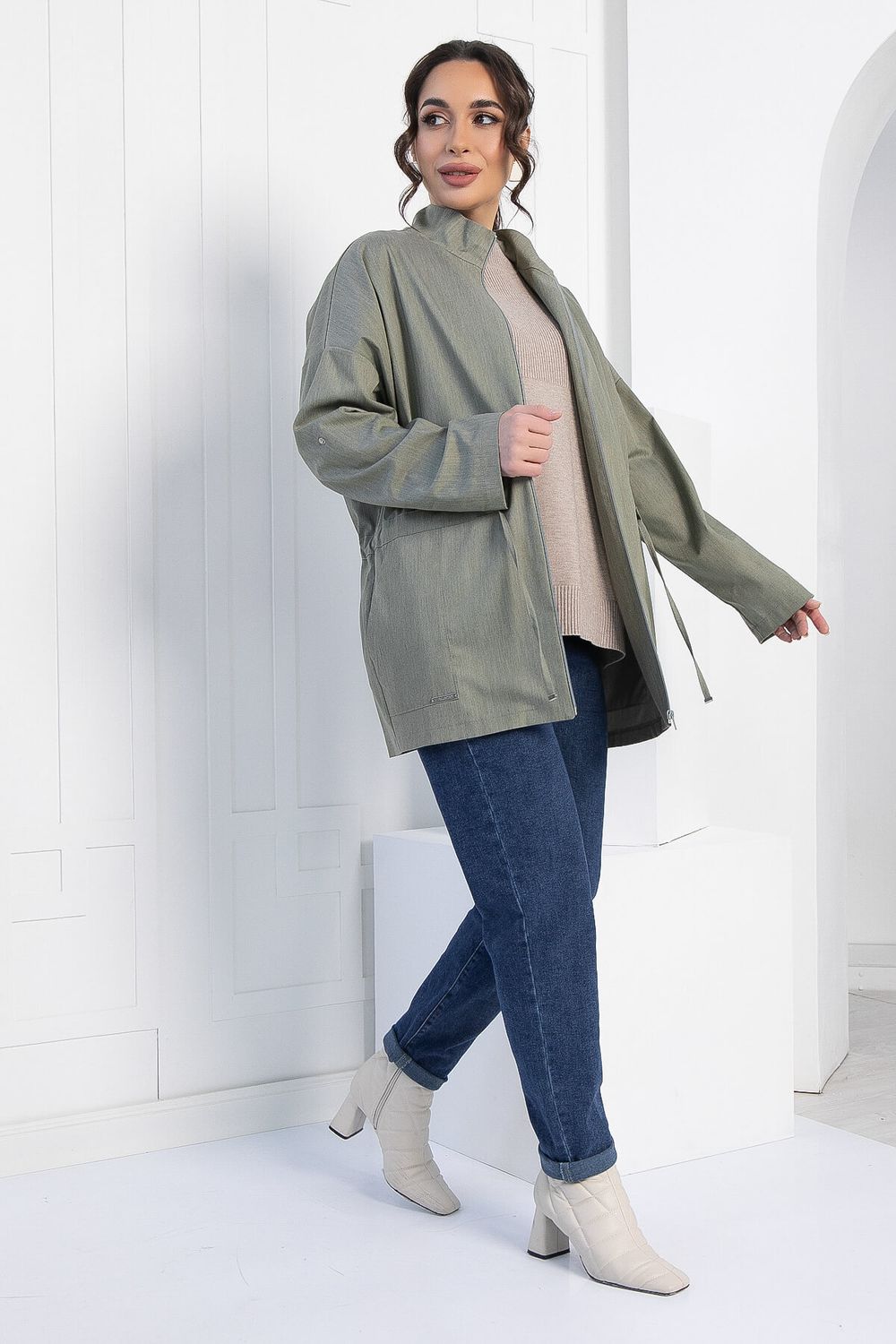 Жакет Эсми (хаки) Б12917-44М LT Collection