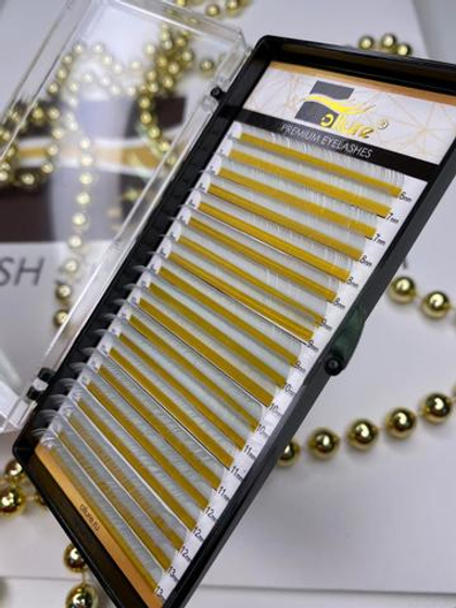 Ресницы светло- голубые Ollure Mix