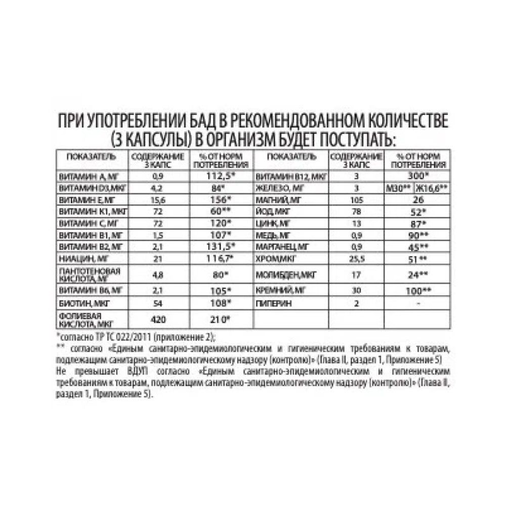 WellMe Биологически активная добавка к пище SuperMan, (90 капсул, 450 мг)