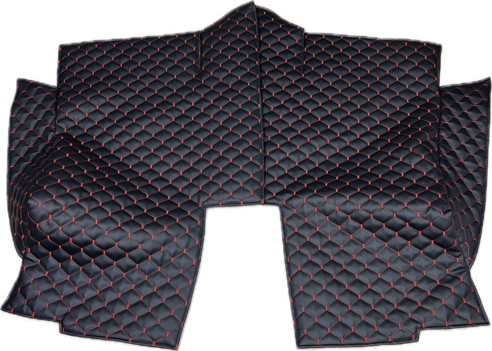 Коврики (утеплитель) под сиденья УАЗ 452 Буханка (красная нить Рубин)