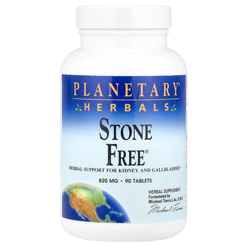 Planetary Herbals, Stone Free®, 90 таблеток