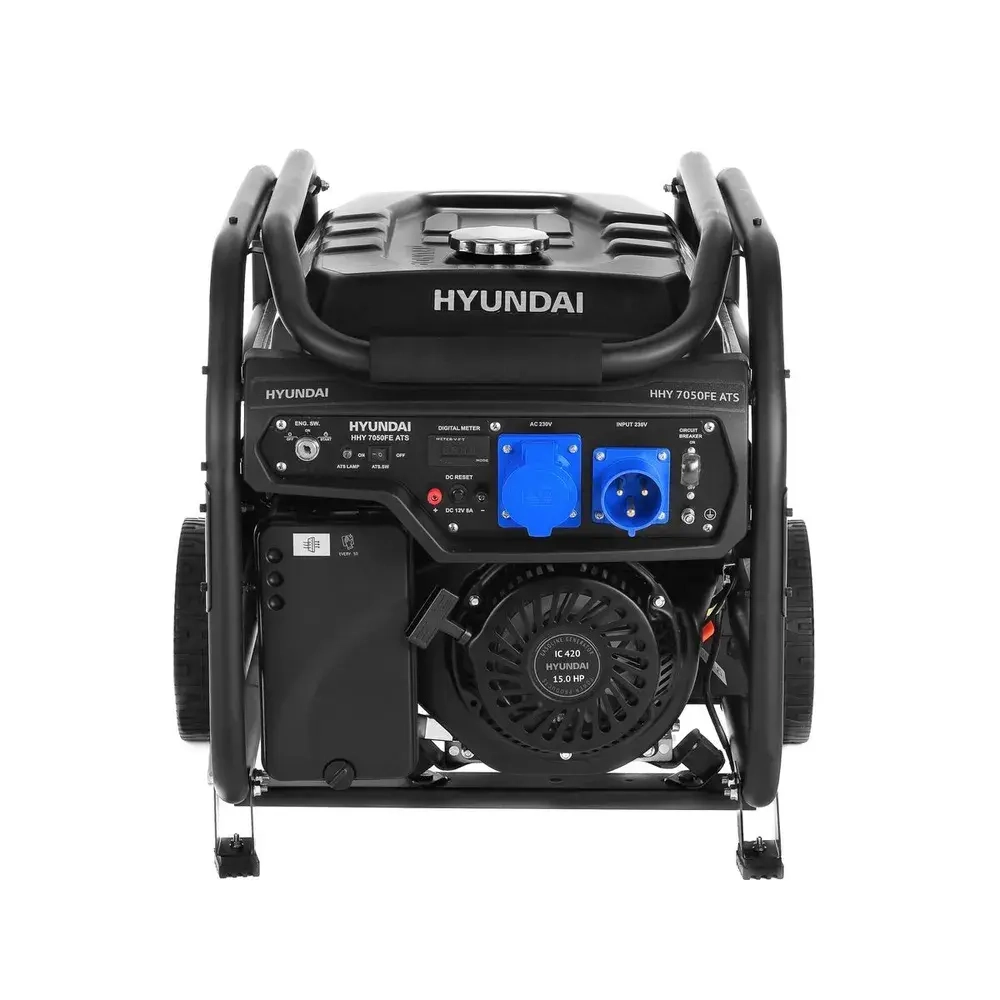 Генератор бензиновый Hyundai HHY 7050FE ATS 5.5 кВт с автозапуском