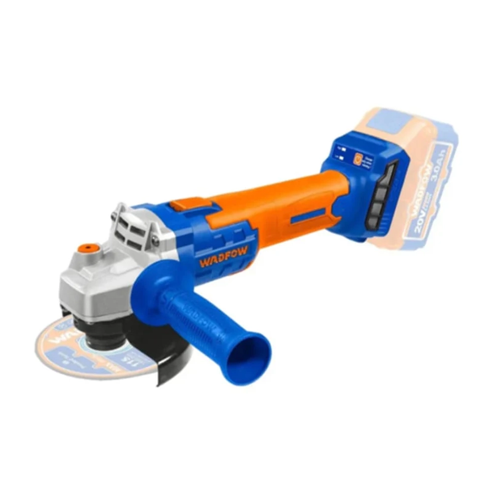 Набор шуруповерт и угловая шлифовальная машина (УШМ) WADFOW WCK20512 20 В 2 шт.