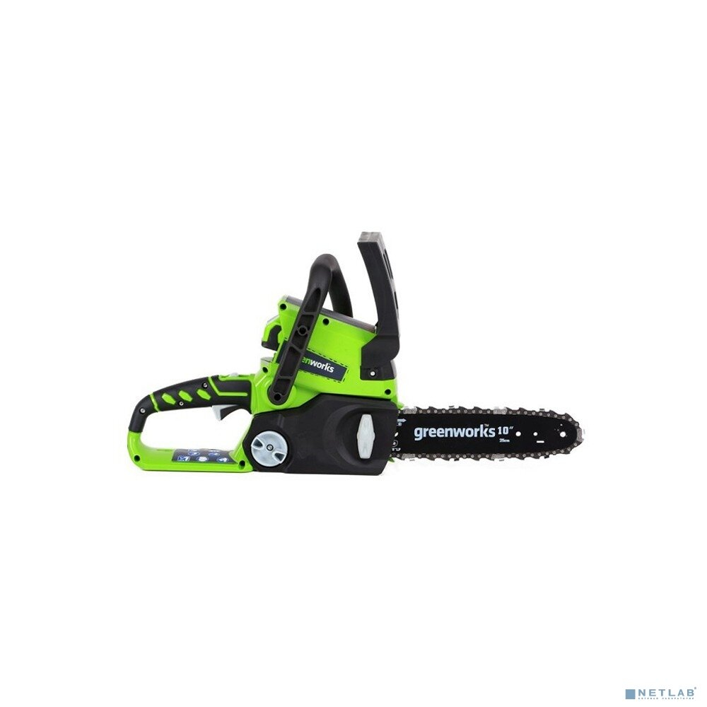 Цепная пила аккумуляторная GREENWORKS G24CS25 24В,25см,3/8-1,1-40 (без АКБ и ЗУ) (2007707)
