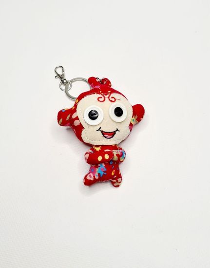 Мягкий брелок "Инопланетянин", цвет зеленый