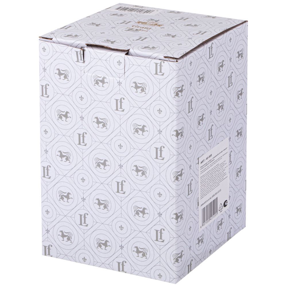 БАНКА С КРЫШКОЙ LEFARD "GRAIN" 19*10,5 СМ 800 МЛ МЯТНАЯ (КОР=24ШТ.)