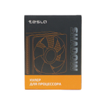 Кулер для CPU TESLA SHADOW 902, 1х92мм, 2400rpm, 3-pin, Al+Cu, серебристый-черный-белый, 52CFM, 23дБ, 2-PIPE(прямой контакт), TDP 110Вт, INTEL 1700/1200/115x/775/1366, AMD AM5/AM4/AM3(+)/AM2(+)/FM2(+)/FM1/754/940/939 (TSL-902-SD)
