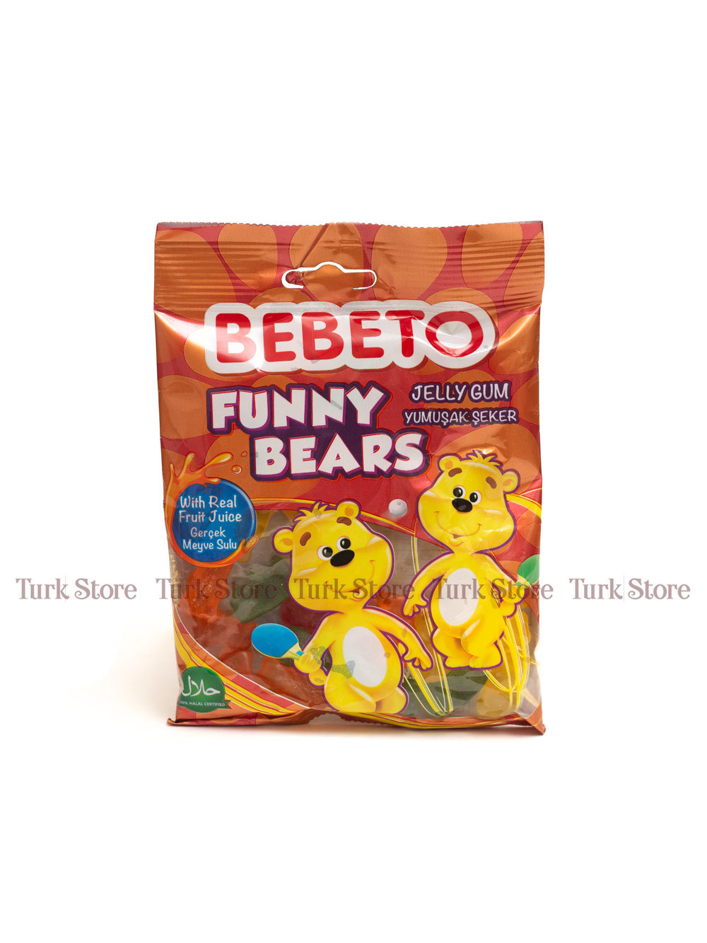 Жевательный мармелад Bebeto "Funny Bears" 80 гр