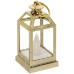 Сувенир с подсветкой «Свеча» 6*12,5 см, Золото (работает от батареек LR44*3)