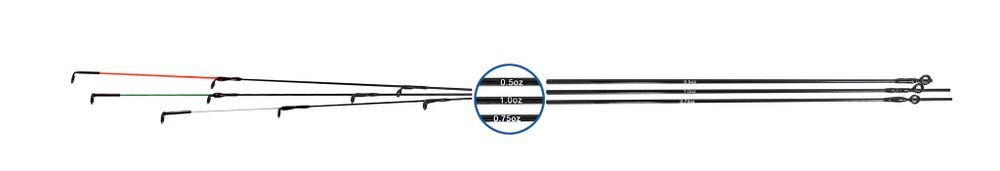 Квивертип 2oz (carbon) к удилищу фидер Pro Sport Dumchev 14ft 120+