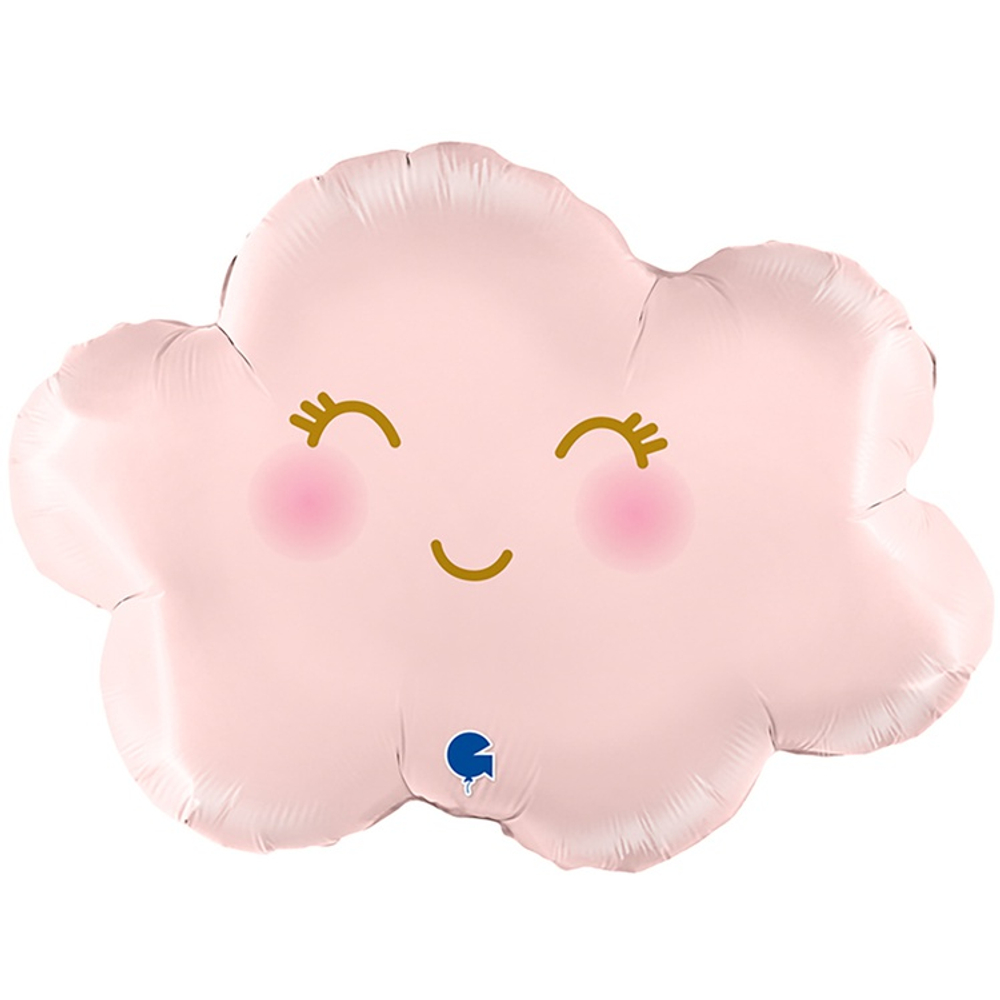 Фольгированный шар-фигура «Облако розовое», 61 см