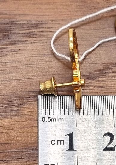 Серьги гвоздики Вифлиемская звезда