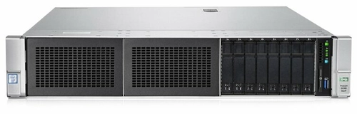 Сервер Hewlett Packard Enterprise ProLiant DL380 Gen9 (752686-B21) 1 x Intel Xeon E5-2609 v3 1.9 ГГц/8 ГБ DDR4/без накопителей/1 x 500 Вт/LAN 1 Гбит/c