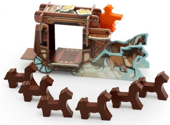 Настольная игра Кольт Экспресс: Лошади и Дилижанс Дополнение (локализация)