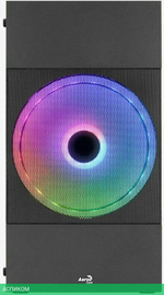Корпус AeroCool Atomic Lite-G-BK-V2