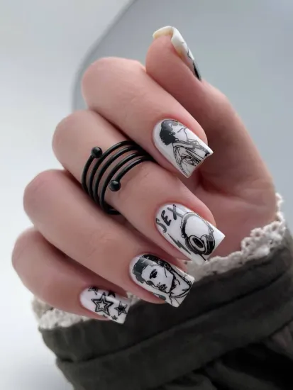 Пластина для стемпинга Enigmanic Stamping №025