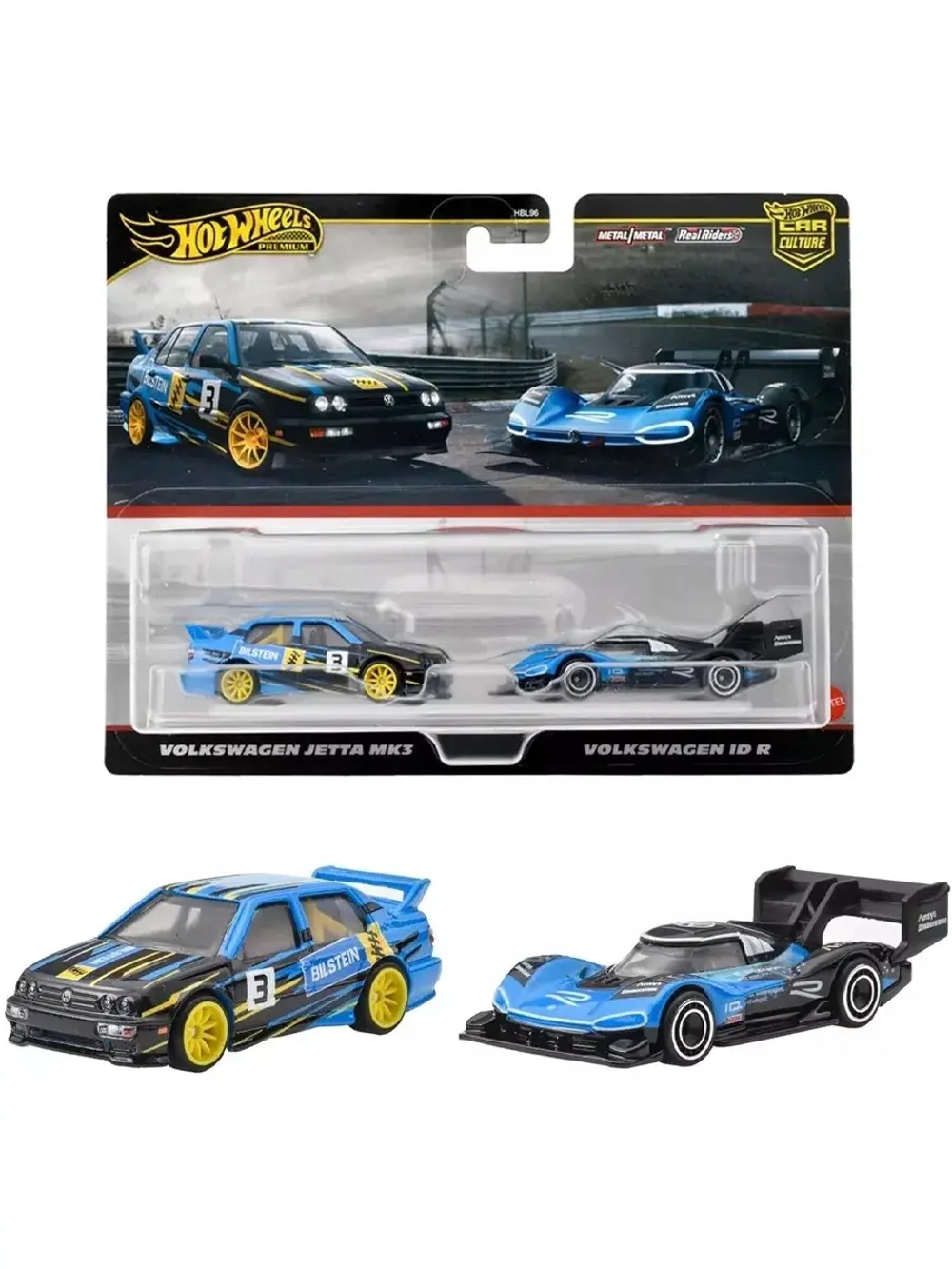 Набор Хот Вилс Премиум Car Culture Volkswagen HBL96 HRR83