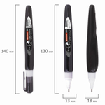 Корректирующая ручка BRAUBERG, 8 мл, металлический наконечник