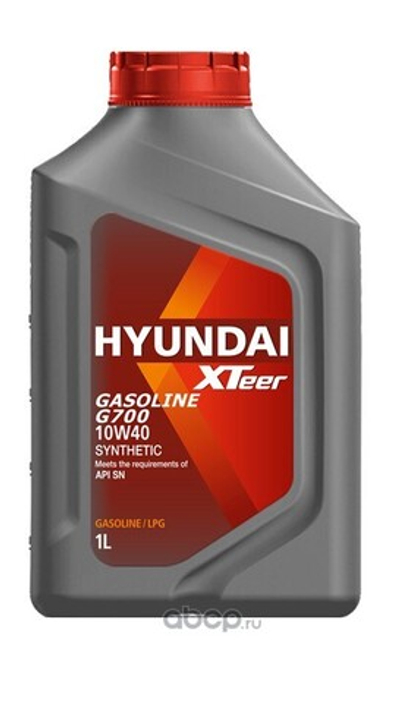 HYUNDAI XTEER Масло моторное Gasoline G700 10W40 синт. 1 л