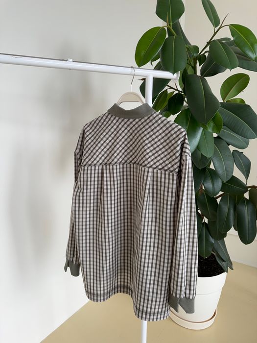 РУБАШКА ЭСТИН В КЛЕТКУ ХАКИ